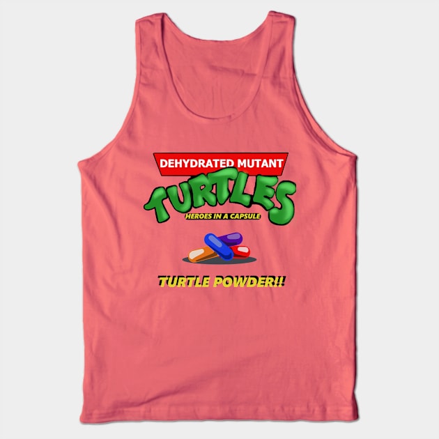 Dehydrated Mutant Turtles! Tank Top by talysman
